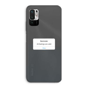 Reminder: Xiaomi Redmi Note 10 5G Transparant Hoesje