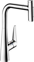 Hansgrohe Talis Select M51 M5117-H300 ééngreeps keukenmengkraan met uittrekbare vuistdouche, chroom