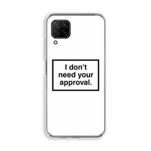 Don't need approval: Huawei P40 Lite Transparant Hoesje