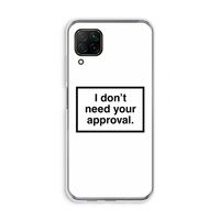 Don't need approval: Huawei P40 Lite Transparant Hoesje