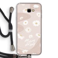 Daydreaming becomes reality: Samsung Galaxy J4 Plus Transparant Hoesje met koord