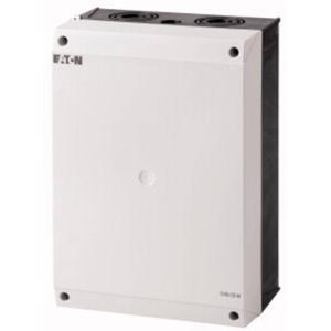 Eaton CI-K5-125-M Lege behuizing Voor montageplaat (l x b x h) 125 x 200 x 280 mm Grijs-wit (RAL 7035), Zwart (RAL 9005) 1 stuk(s)