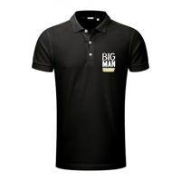 Polo voor heren bedrukken - Zwart - XL