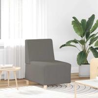 Sofa Stoel Lichtgrijs 55 x 74 x 82 cm Katoenen stof