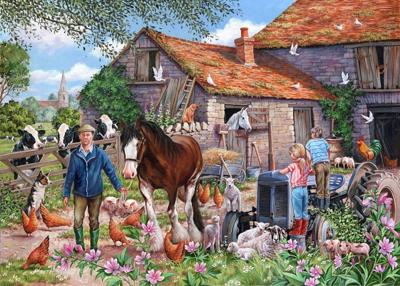 Macdonalds Farm Puzzel 500 XL stukjes