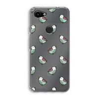 Vogeltjes: Google Pixel 3a Transparant Hoesje