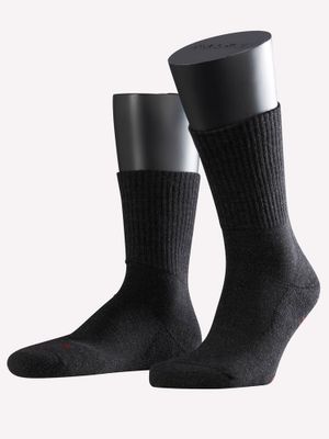 FALKE - Wandelsokken - Walkie Light - Antraciet Melange - 3080, Maat:46-48