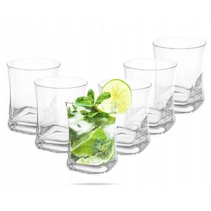 Altom Design Drinkglazen Waterglazen Limonadeglazen Sapglazen Hoge kwaliteit Vaatwasserbestendig 280ml Set van 6