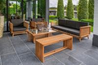 Riverside teak fauteuil incl kussens Tuindeco - Tuindeco