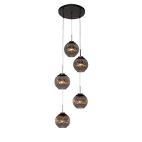 Hanglamp (rond - 5 lichts) Zucca - thumbnail