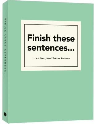 Finish these sentences… (Paperback)