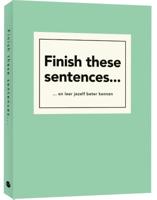 Finish these sentences… (Paperback)