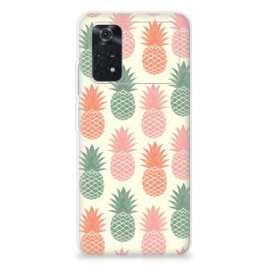 Xiaomi Poco M4 Pro 4G Siliconen Case Ananas