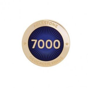 Milestone Pin - 7000 Finds