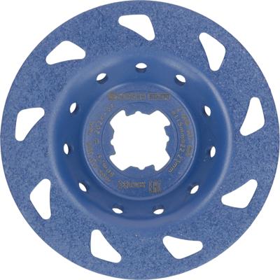 Bosch Accessoires EXPERT Multi Material carbide Slijpkop fijn | plat | X-LOCK | 115 mm | 22,23 mm - 2608901686