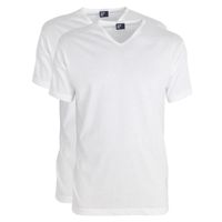 Alan Red 2-pack t-shirts v-neck Vermont wit - thumbnail