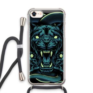 Cougar and Vipers: iPhone 7 Transparant Hoesje met koord