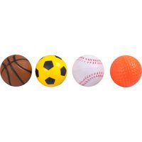 Kattenspeeltje Bal Frodo Sport 4 cm Flamingo Willekeurig - thumbnail