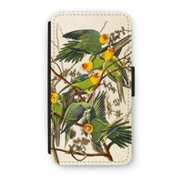 Carolinaparkiet: iPhone X Flip Hoesje
