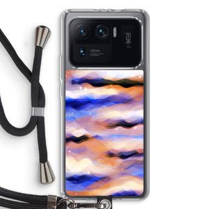 Donkere Wolken: Xiaomi Mi 11 Ultra Transparant Hoesje met koord