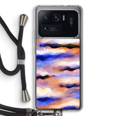 Donkere Wolken: Xiaomi Mi 11 Ultra Transparant Hoesje met koord