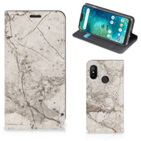 Xiaomi Mi A2 Lite Standcase Marmer Beige - thumbnail