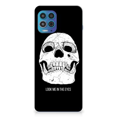 Silicone Back Case Motorola Moto G100 Skull Eyes Silicone Back Case Motorola Moto G100 Skull Eyes
