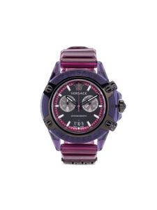 Versace montre Icon Active Chrono 44 mm - Noir