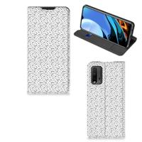 Xiaomi Poco M3 | Redmi 9T | Hoesje met Magneet | Stripes Dots