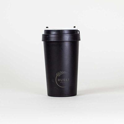 Huski Home Rice husk cup obsidian 400ml