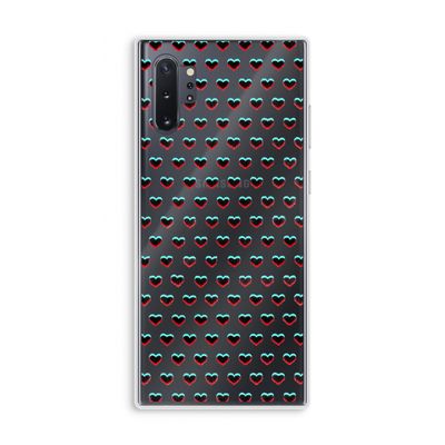 Hartjes: Samsung Galaxy Note 10 Plus Transparant Hoesje