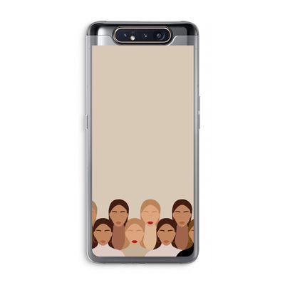 Girls girls girls: Samsung Galaxy A80 Transparant Hoesje