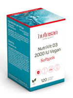 Nutrisan NutriVit D3 2000IU Vegan Softgels