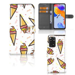 Xiaomi Redmi Note 11 Pro 5G/4G Book Cover Icecream