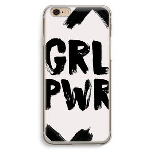 Girl Power #2: iPhone 6 / 6S Transparant Hoesje