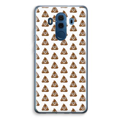 Poop emoji: Huawei Mate 10 Pro Transparant Hoesje