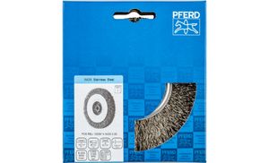 PFERD POS RBU 12528/14,0 INOX 0,30 spaakwiel & wielborstel 12,5 cm