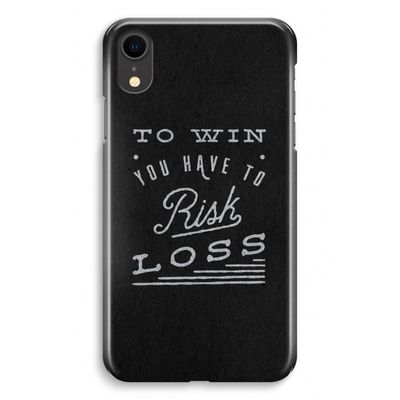 Risk loss: iPhone XR Volledig Geprint Hoesje