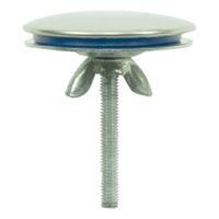 Afvoerplug Riko Wiesbaden Essential | Kraangat afdekkap | Messing | Rond | Chroom