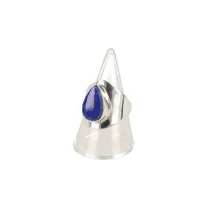 Zilveren Ring met Lapis Lazuli (Model 5)