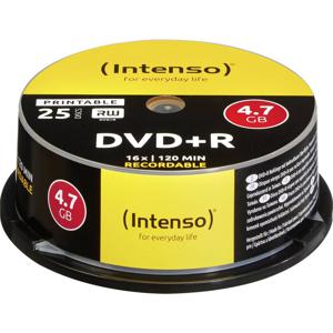 Intenso 4811154 DVD+R disc 4.7 GB 25 stuk(s) Spindel Bedrukbaar