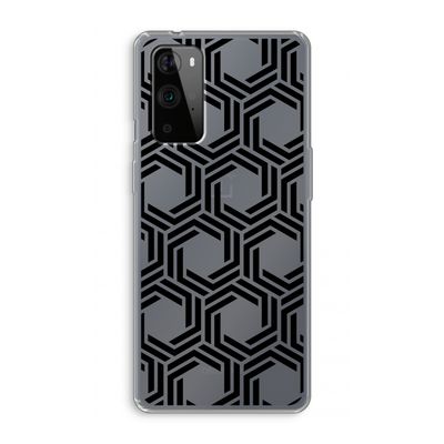 Geometrisch patroon: OnePlus 9 Pro Transparant Hoesje