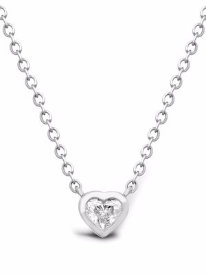 Pragnell collier Sundance en or blanc 18ct pavé de diamants - Argent