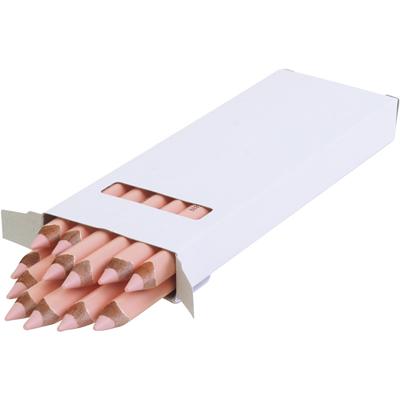 EDU3 Edu jumbo kleurpotlood, dikte 10 mm, vulling 6,25 mm, lichtroze, 12 stuk/ 1 doos
