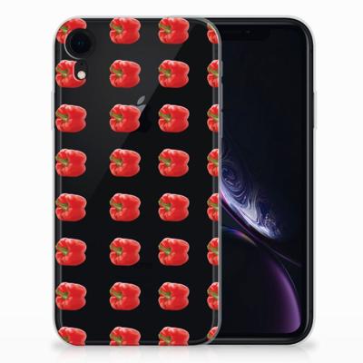 Apple iPhone Xr | Siliconen Case | Paprika Red