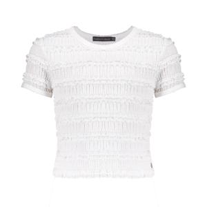 Frankie & Liberty Zomer t-shirt - kant meisjes - wit - Rozy