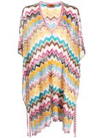 Missoni caftan à chevrons - Jaune