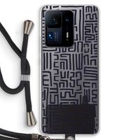 Moroccan Print: Xiaomi Mi Mix 4 Transparant Hoesje met koord