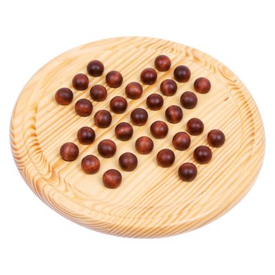 Small Foot houten spel solitaire