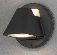 Wandlamp 2x 5W 1000 lumen 3000K dimbaar zwart Hild 20cm 427-750 Konstsmide